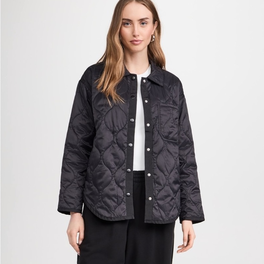 Women's Black Quilted Jacket